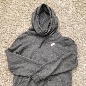 Gray Nike Womens Therma Hoodie Size Small